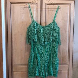 Caprices Juniors Romper lace Shorts Set